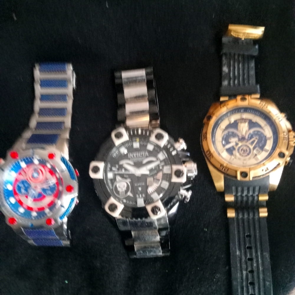 Marvel inspired Invicta Watches